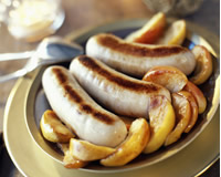 Boudin blanc aux pommes