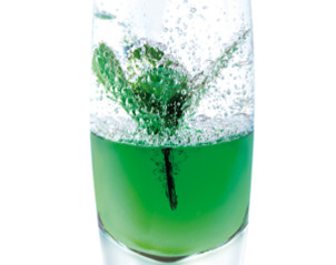 Cocktail  la gele de menthe frache