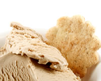 Crme glace aux spculoos  