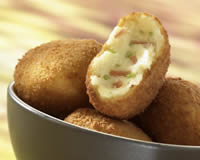 Croquettes de pommes de terre au cheddar