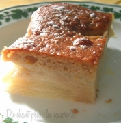Dessert fondant poires-marrons