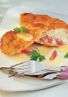 Escalope des gourmets en herbes