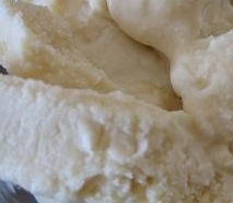 Glace au sirop d