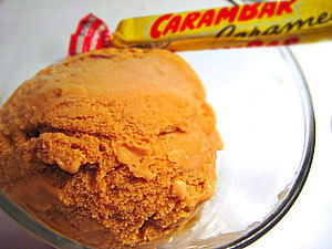 Glace aux carambars