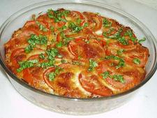 Gratin de riz Tomate Mozarella