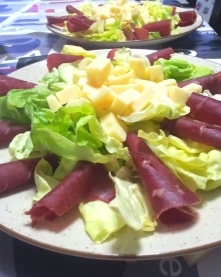 Millefeuille de verdure  l