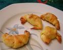 Mini croissants au saumon