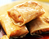 Papillotes  la banane et au nutella