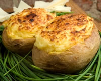 Pommes de terre souffles au Munster