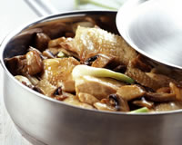 Poulet  la normande