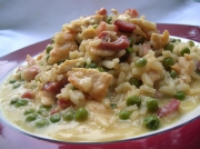 Risotto au poulet 