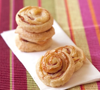 Rouls feuillets bacon fromage