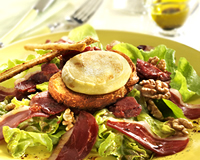 Salade au Cabcou du Prigord