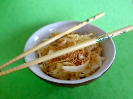 Salade de chou  la japonaise