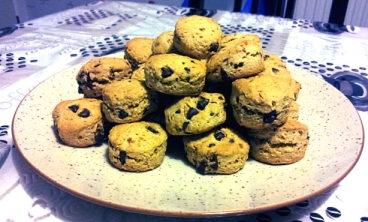 Scones aux ppites de chocolat