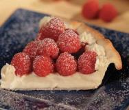 Tarte aux framboises et au mascarpone
