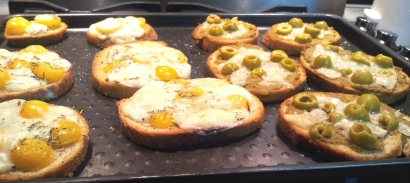 Tartines mditerrane