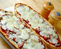 Tartines pizzas