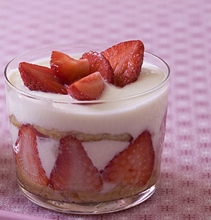 Tiramisu aux fraises