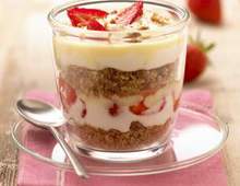 Trifle sabl  la Fraise du Prigord