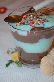 Verrine menthe-chocolat